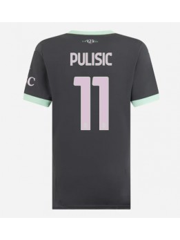 AC Milan Christian Pulisic #11 Ausweichtrikot für Frauen 2024-25 Kurzarm